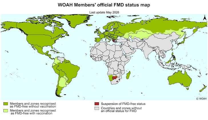 World Organisation for Animal Health (WOAH) has officially opened the 28th Meeting of the Sub-Commission for Foot-and-Mouth Disease in South-East Asia, China, and Mongolia (SEACFMD). The event takes place in Ulaanbaatar, Mongolia, running from July 28 to July 30, 2026
