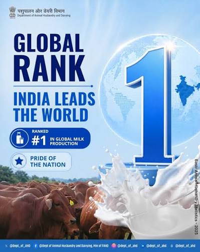 Govt. Highlights Major Progress in Strengthening India's Dairy and Livestock Sector