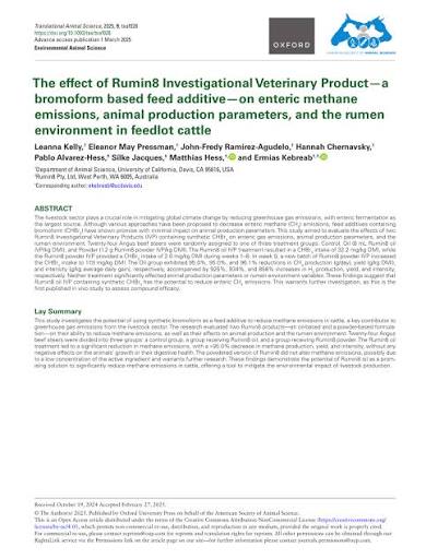 Rumin8 Efficacy Trial