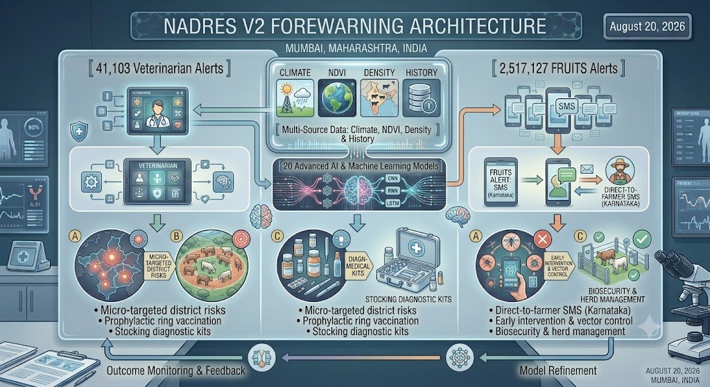 NADRES-Livestock Diseases Forewarning-Architecture