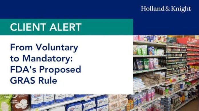 FDA New GRAS Rules from voluntary to mandatory