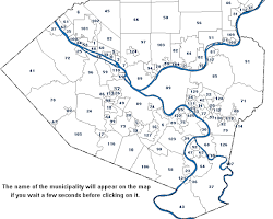 Pittsburgh Certified Hospitals breakdown by region: