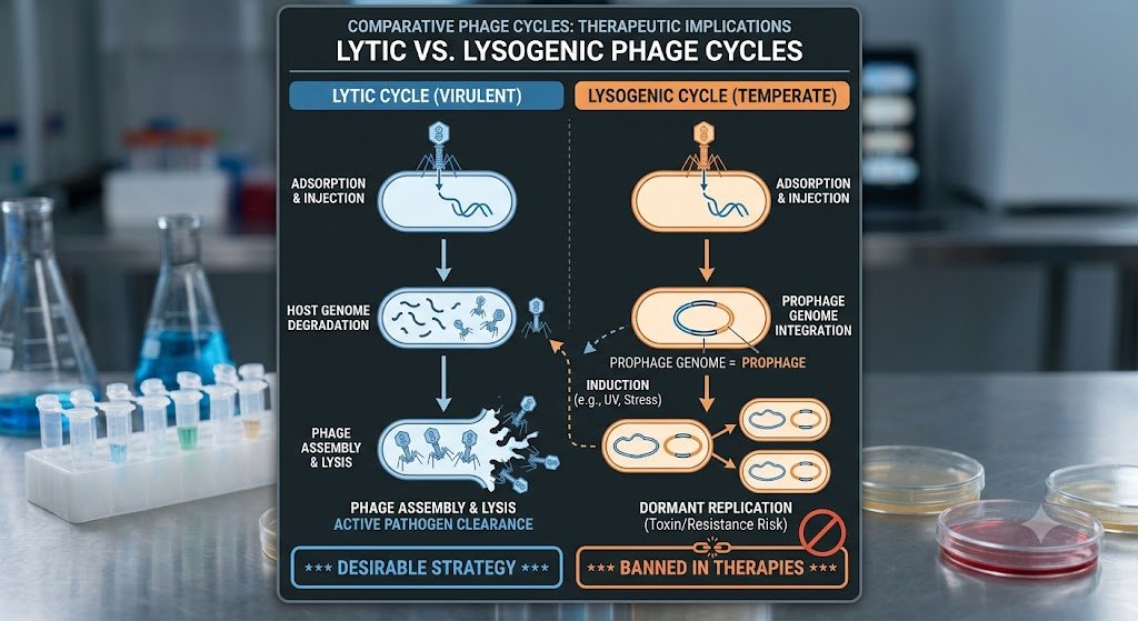 Mechanism of Action of Bacteriophages