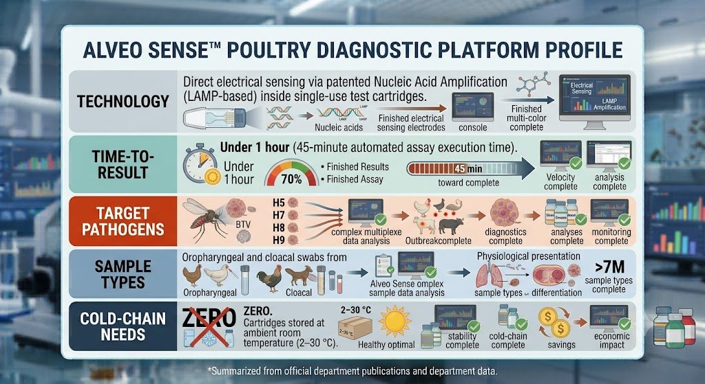 Alveo Sense™ Poultry Avian Influenza Test