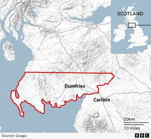 bluetongue restricted zone south west scotland