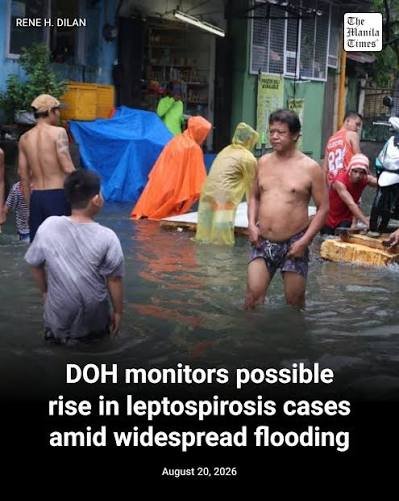 DOH Warns of Leptospirosis: Philippines braces for 2nd Wave
