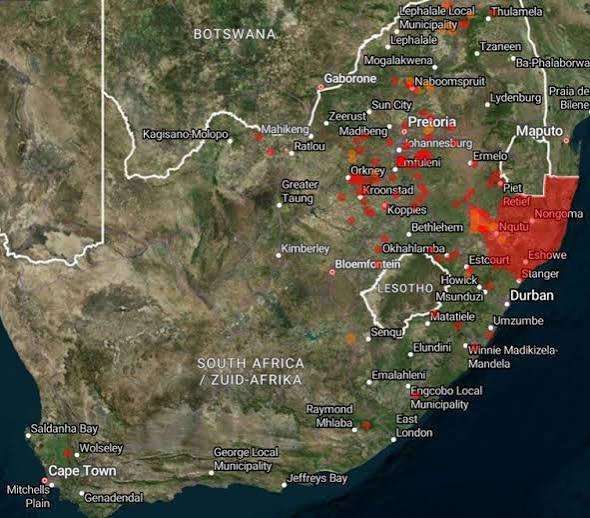 FMD Disease Outbreaks in South Africa 2026