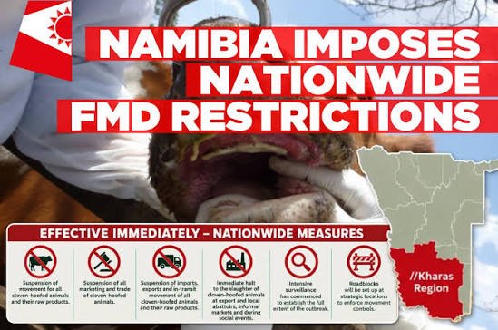 Namibia FMD Outbreak