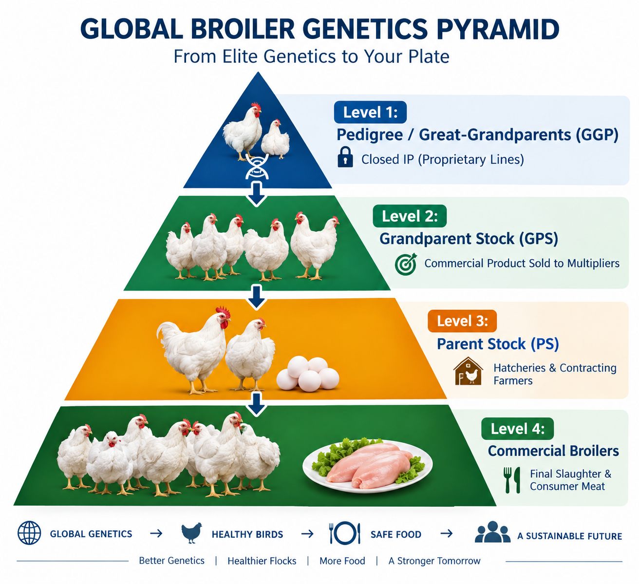 GLOBAL BROILER GENETICS PYRAMID