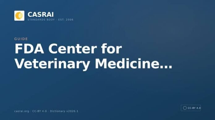 US FDA CVM Strategic Priorities