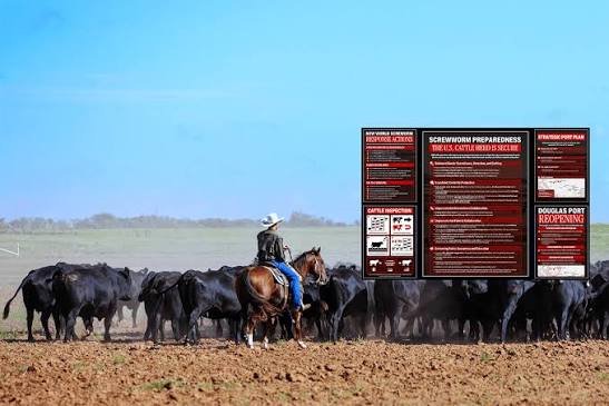 Newworld Screwworm Cases in Texas and New Mexico Oct 2026